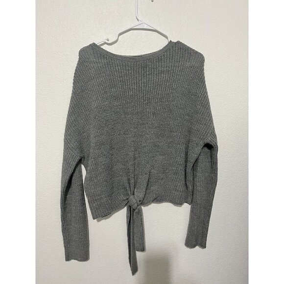 WOMENS Universal Thread Wool Gray Sweater Size Large - Picture 1 of 6